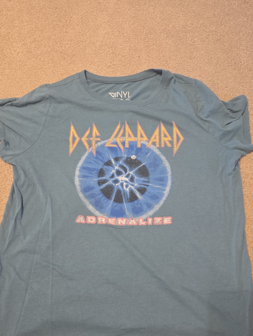 Torrid Def Leppard Adrenalize Graphic Tee - Blue
